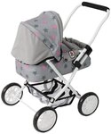 CHIC2000 Puppenwagen Smarty, Mini-Kuschelwagen, mit herausnehmbarer Tragetasche