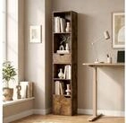HOMCOM B&uuml;cherregal Schmaler Aufbewahrungsregal, Standregale 1-tlg., f&uuml;r...