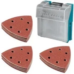 Makita Schleifdreieck Delta Schleifpapier Set 30 tlg. 10x 60 / 10x 100 / 10x 150 +