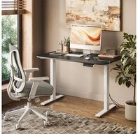 Vicco Schreibtisch Elevate, Wei&szlig;/Anthrazit/Wei&szlig;, 120 x 70 cm 2 Motoren (1-St)
