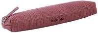 Rhodia Organizer Schlamperm&auml;ppchen 20x5x2,5 cm Kunstleder - Amarant 120041C,