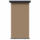 vidaXL Seitenmarkise Balkon Seitenmarkise 140 x 250 cm 100% Polyester Eisen...