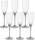 LEONARDO Sektglas POESIA, 6-tlg., Kristallglas, 250 ml, 6-teilig