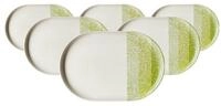 Ritzenhoff & Breker Servierplatte Trio Servierplatten 30 x 20 cm 6er Set,...