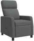 vidaXL Sessel Liegesessel Dunkelgrau Stoff (1-St)