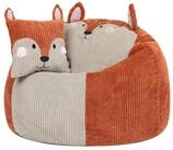 icon Sitzsack Kinder aus Cord Tierfreunde, Made in Germany, f&uuml;r Kinderzimmer