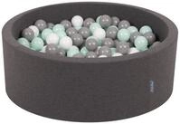 KiddyMoon B&auml;llebad OK30D, (B&auml;llepool mit bunten B&auml;llen, 200-tlg., B&auml;llepool f&uuml;r