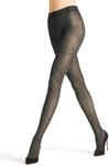 Feinstrumpfhose FALKE "Intrigue", Damen, Gr. S, grau (carbon (3275)),...