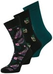 Jack & Jones Freizeitsocken JACPINEAPPLE SKULLS SOCKS 3 PACK SN (Packung,...