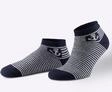 Socken W&Auml;SCHEPUR, Damen, Gr. 2, blau (marine, wei&szlig;, gestreift), 80% Polyacryl, 18%
