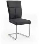 NIEHOFF SITZM&Ouml;BEL Esszimmerstuhl grau 47 cm x 93 cm x 61 cm