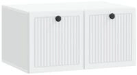 vidaXL TV-Schrank 59,5 x 41 x 30 cm Wandmontierter TV-Schrank Wei&szlig; 59,5x41x30...