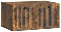 vidaXL TV-Schrank Wandmontierter TV-Schrank Ger&auml;ucherte Eiche 59,5 x 41 x 30 cm