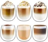 LuxusKollektion Latte-Macchiato-Glas Doppelwandige Latte Macchiato Gl&auml;ser Set