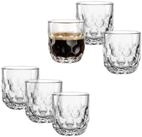 LEONARDO Espressoglas GOCCE, 90 ml, 6er-Set, 6-tlg., Glas, 1. Variante, mit