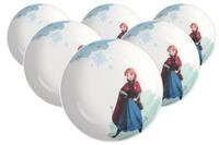 Villeroy & Boch Teller Disney Frozen Suppenteller &oslash; 18,7 cm 6er Set, (6 St)