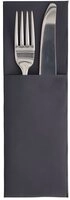 PAPSTAR Papierserviette 300 x ROYAL Collection 48 cm x 30 cm schwarz mit...