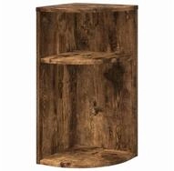 vidaXL Beistelltisch, Beistelltisch Ger&auml;ucherte Eiche 29,6 x 29,6 x 60 cm