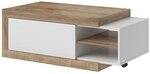 Masseno Couchtisch SINFONIA 120 cm Kaffeetisch Braun