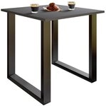 VCM Esstisch K&uuml;chentisch Xona H. 76 x B. 80 x T. 80 cm, Holzesstisch,...