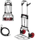 Werkzeugk&ouml;nig Sackkarre Treppensteiger klappbar 120 kg, Griff ausziehbar bis...