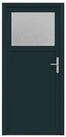 vidaXL Haust&uuml;r Seiteneingangst&uuml;r 88 x 198 cm PVC Anthrazit (1-St)