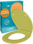 Calmwaters WC-Sitz Original, Premium, Made in EU, Absenkautomatik, bis 250 kg,