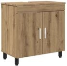 vidaXL Badezimmerspiegelschrank Waschtisch Artisan-Eiche 60 x 35 x 60 cm