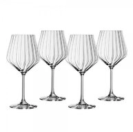 SPIEGELAU Rotweinglas Burgunderglas 4er-Set Lifestyle klar, 4-tlg.,...