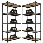 PROREGAL&reg; Schwerlastregal MegaDeal Garagenregal Steckregal Lagerregal RAGNAR...