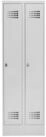 Stier Garderobenschrank STIER Garderobenspind Premium mit Sockel 2 Abteile...