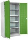 Stier Ger&auml;teschrank STIER Werkstattschrank 1940 x 1000 x 600 mm Hellgrau Gr&uuml;n