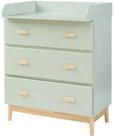 en.casa Wickelkommode, &raquo;Sarievn&laquo; mit abnehmbarer Wickelauflage 100 x 80 x 53...