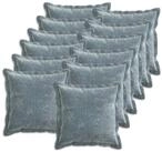 vidaXL Kissenbezug Kissenbezug 12 stk. HOUTEN Himmelblau 40 x 40 cm...