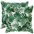 vidaXL Kissenbezug Kissenbezug 2 stk. HOUTEN Blattmuster 55 x 55 cm Polyester,...