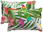 vidaXL Kissenbezug Kissenbezug 2 stk. HOUTEN Mehrfarbig 50 x 75 cm Polyester, (2