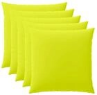 vidaXL Kissenbezug Kissenbezug 6 pcs HEERLEN Hellgr&uuml;n 65 x 65 cm Polyester, (6