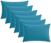 vidaXL Kissenbezug Kissenbezug 6 pcs HEERLEN Himmelblau 40 x 60 cm Polyester, (6