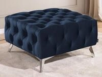 S-Style M&ouml;bel Polsterhocker Chesterfield Whitby, mit goldenen, silbernen oder