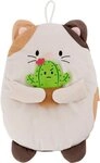 Nici W&auml;rmflasche mymochi Katze Angy mit Kaktus, 300 ml, 30 cm, 2in1 -...