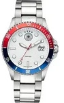 Deutscher Fu&szlig;ball-Bund Quarzuhr DFB Herrenuhr Edelstahl silber, (Analoguhr),