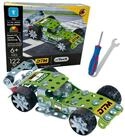 Eitech DTM Racer Green Metallbaukasten, (Modellauto, 122 St., Modellbausatz), Made in