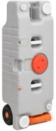 vidaXL Campingtoilette Camping-Wassertank mit Rollen 75 L Grau