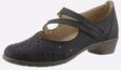 Klettschuh CLASSIC BASICS, Damen, Gr. 39, blau (marine), Nubukleder, Schuhe