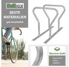 TRUTZHOLM Fahrradst&auml;nder f&uuml;r 4 Fahrr&auml;der 140x76x92 cm Stahl feuerverzinkt