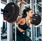 SPORTNOW Hantelscheiben 4er Set Hantelgewichte 2 x 5 kg/10kg Gewichte Set