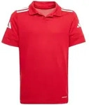adidas Performance Poloshirt adidas Performance Polyester rot 128 EU