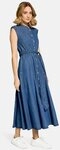 Cartoon Midikleid Kleid Kurz 1/2 Arm 36 EU