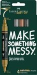Faber-Castell Marker Faber-Castell 186004 Multimark Acrylic Marker 4er Metallic