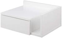 ACTONA GROUP Nachttisch Ashlan Nachtkommode, Nachtschrank, wandmontiert, 1...